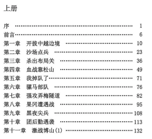 这本中越战争回忆录步兵团担任开路先锋最先攻占越南省会城市