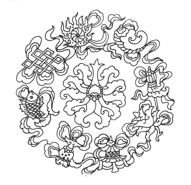 北京大羿2021春拍|乾隆御制,杰出之作:青花八吉祥纹抱月瓶赏鉴