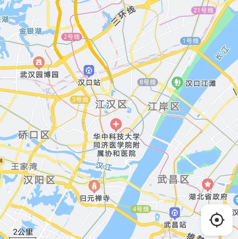 武汉市最繁华区之江汉区