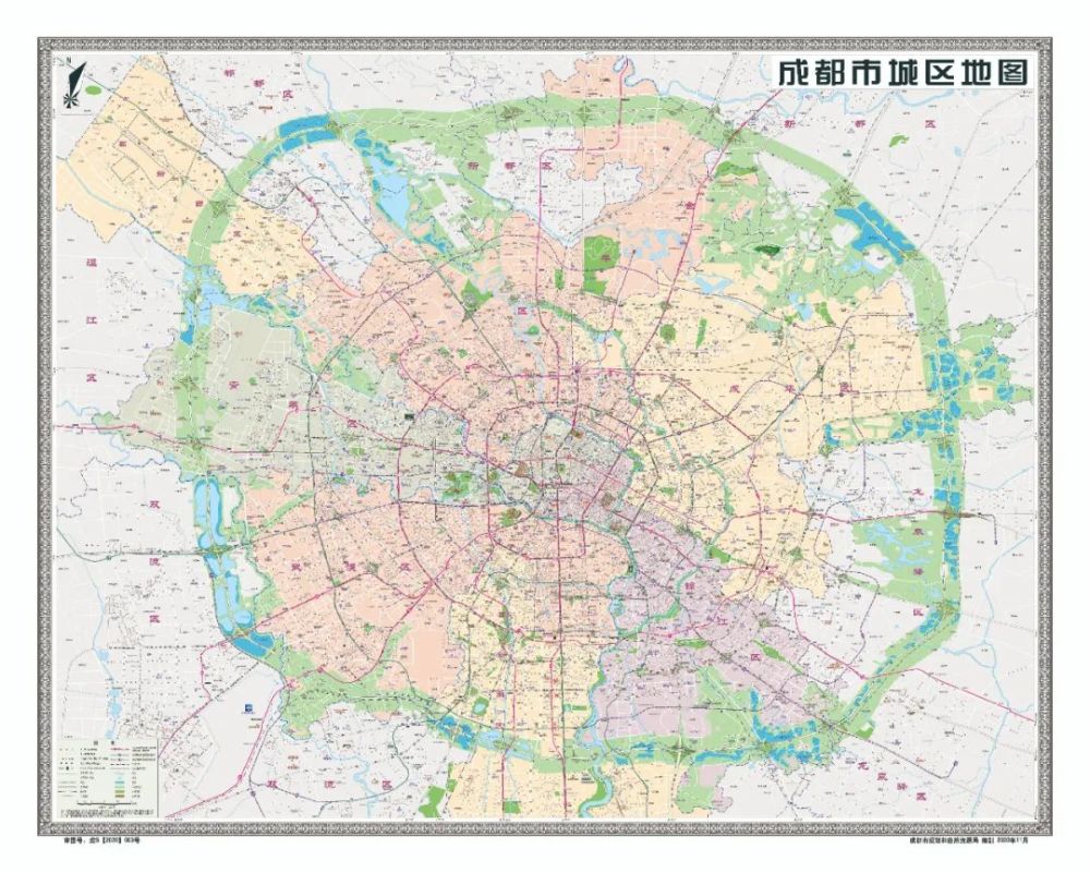 成都街景地图图片