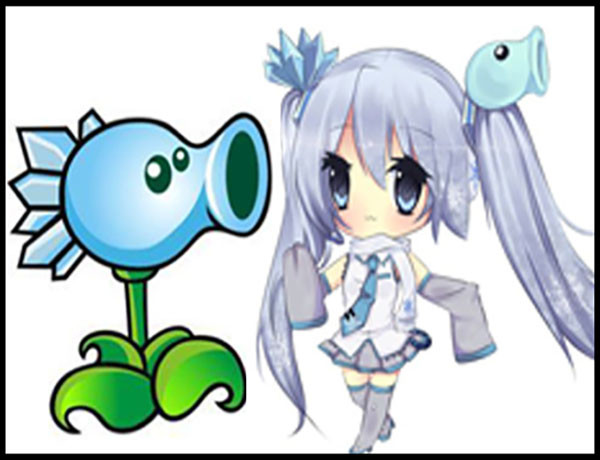 植物大战僵尸拟人化僵尸整容成爱丽儿公主辣椒不敢直视