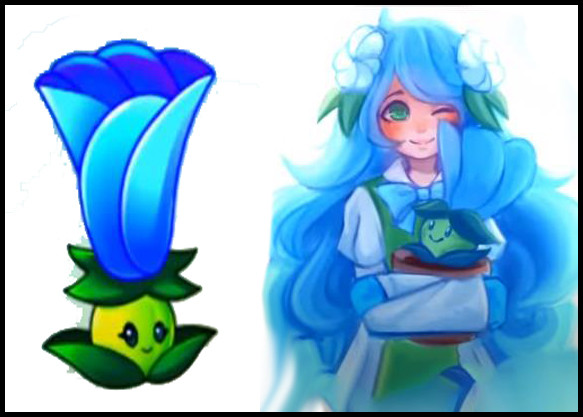 pvz2女性植物拟人化图片