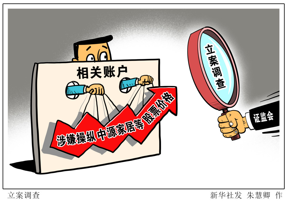 图表漫画财经动态立案调查