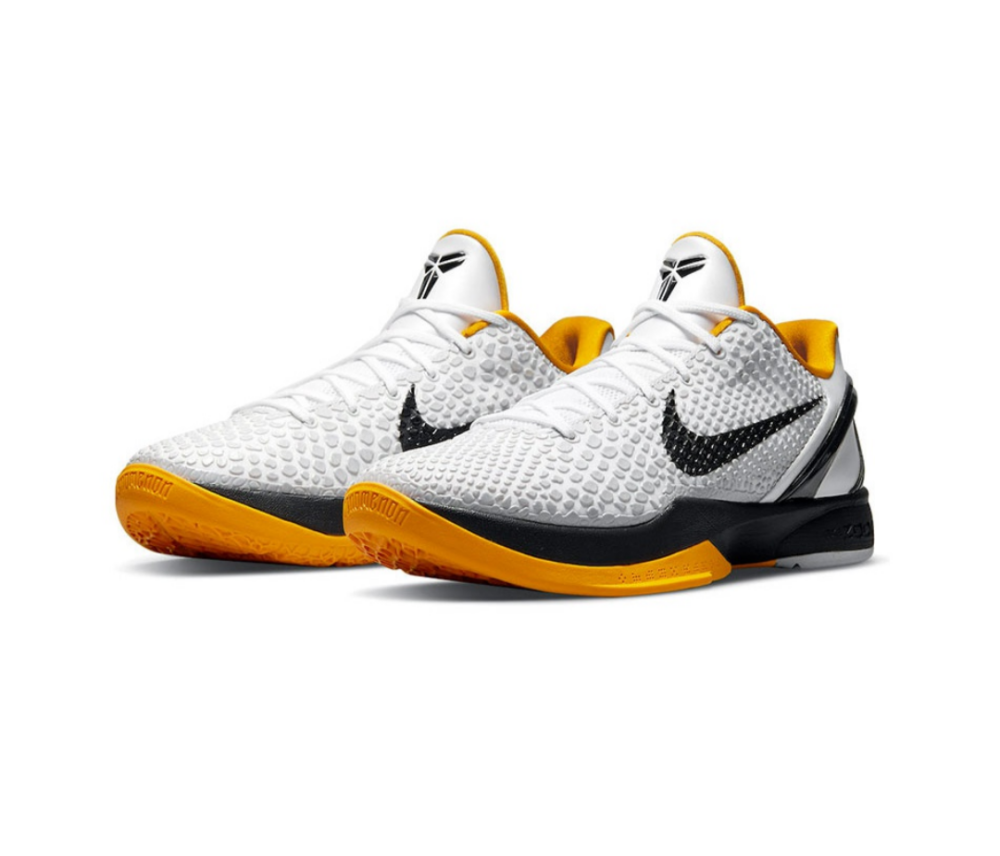 nike kobe 6 pro tro"pop"黑白黄2021 复刻