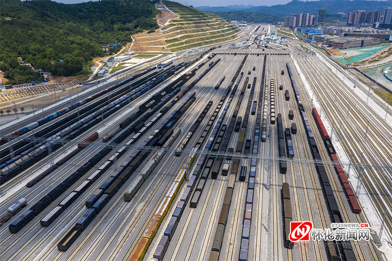 图说怀化|怀化西编组站繁忙有序 通行能力大幅提升