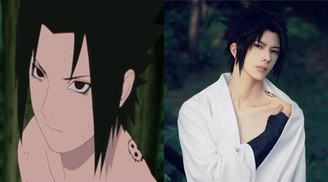 之前不觉得佐助有多帅,当看到了熊叔cos的佐助才知道小樱的心情