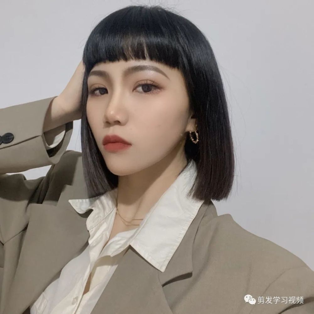 2021眉上刘海火了