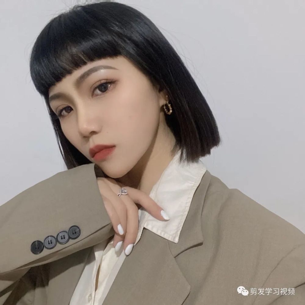 2021眉上刘海火了