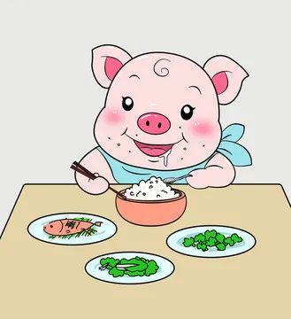 耐耐老师讲故事《小猪吃饭》