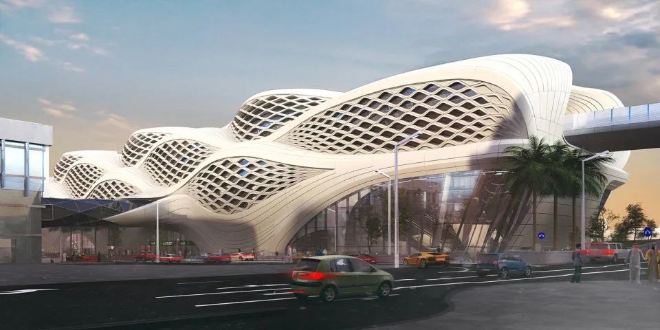 slashcube▲概念方案,西悉尼国际机场 zaha hadid architects▲概念