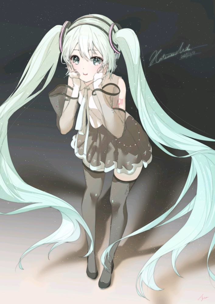 动漫图片初音未来