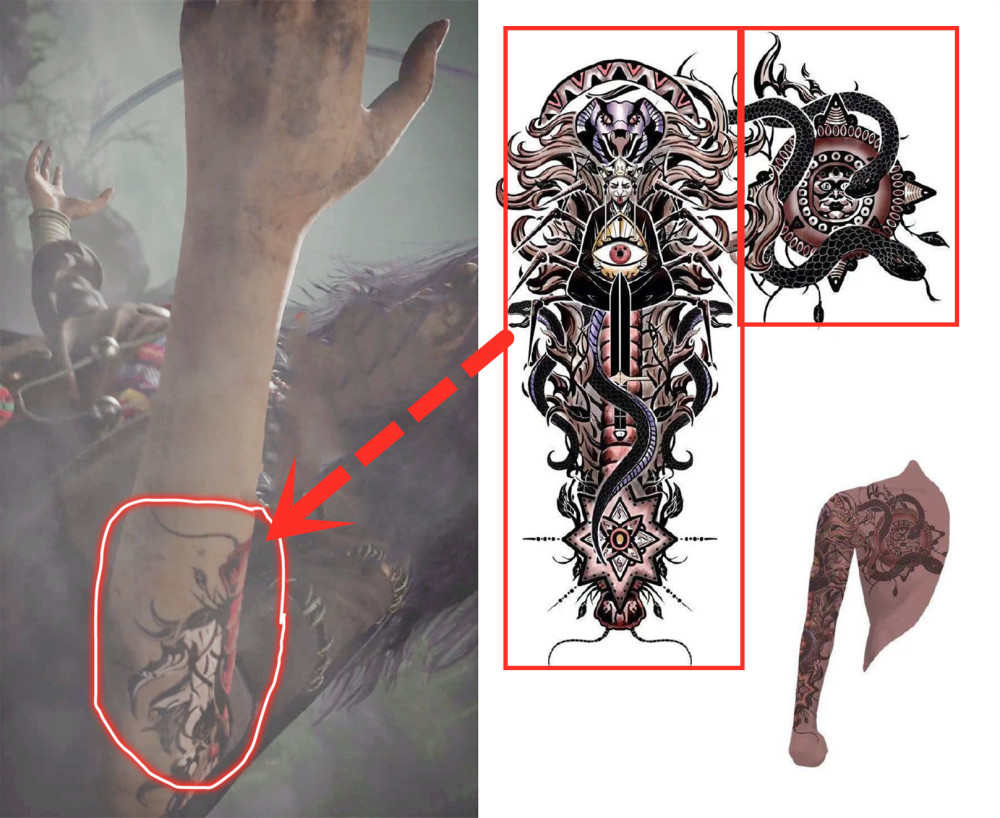 不良人:蚩梦老妈"设计稿"曝光,老巫婆身材,十二峒纹身好霸气_腾讯新闻