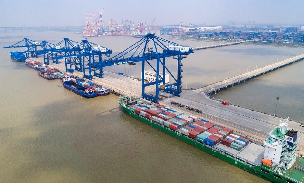 江苏南通通海港区集装箱码头