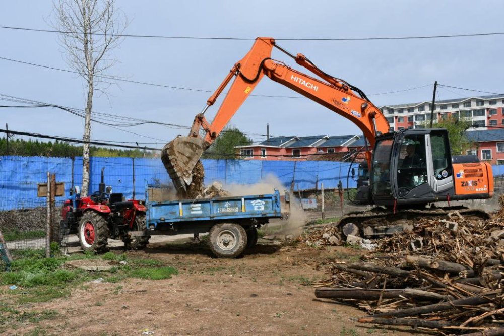 猴石镇:全面拆除违规建筑 全力建设美丽家园