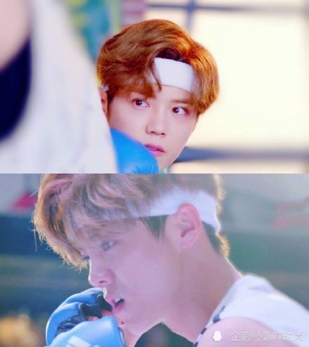 鹿晗,发带小合集,活力满满!