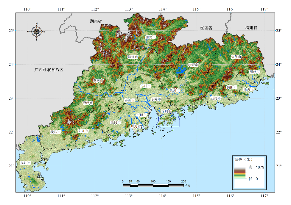 多图从气象卫星的角度再次认识广东
