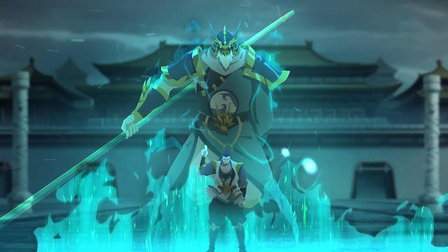 镇魂街重制版卢书雨背后的镇十尸是什么意思有可能是伏笔