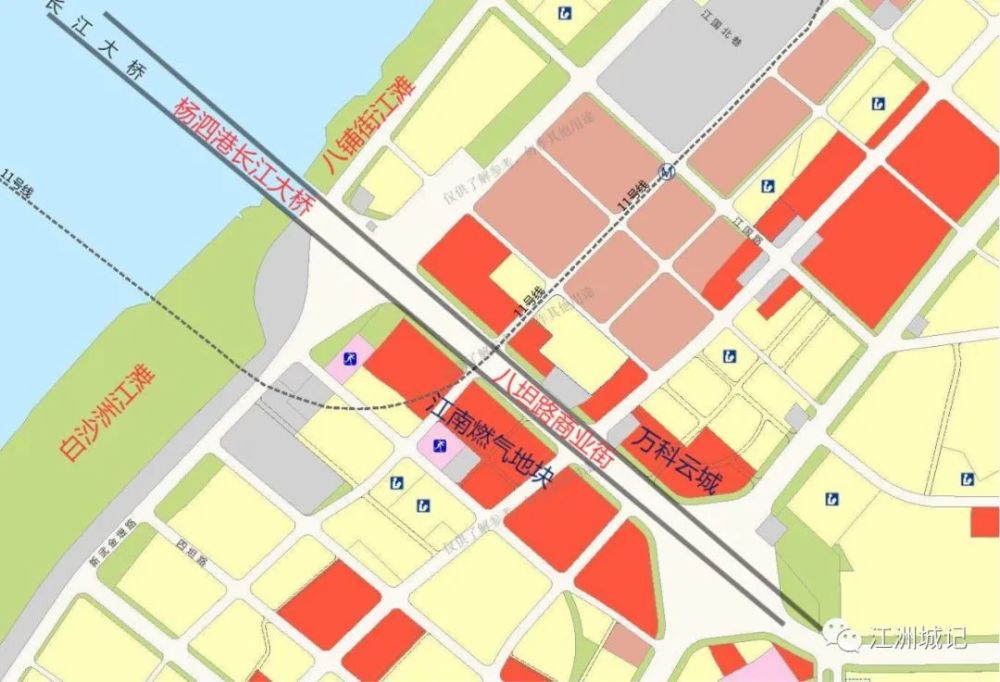 打造白沙洲桥头堡商业街八坦路商业综合体规划效果图