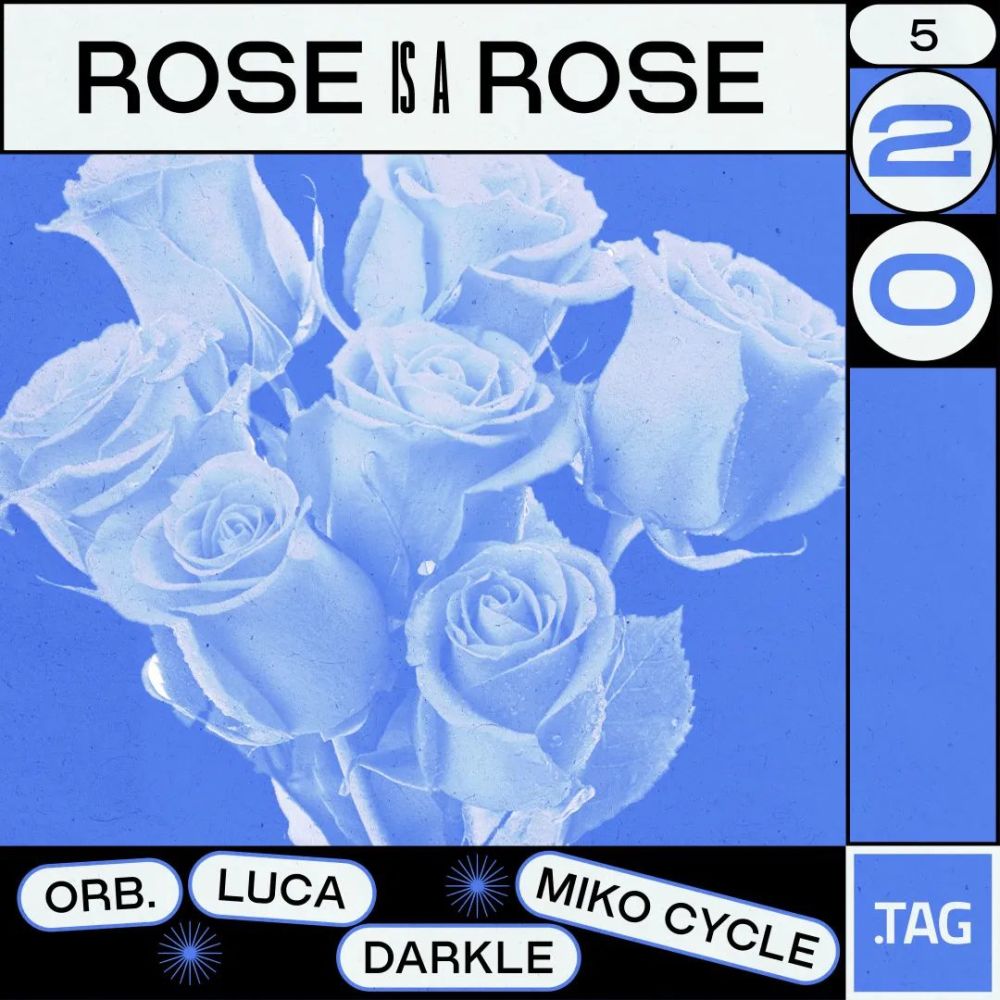 成都 - 5.20(周四)@tag - rose is a rose — 爱的号码牌