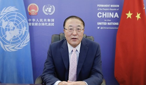 张军大使主持召开新兴科技对国际和平与安全的影响阿里亚模式会议