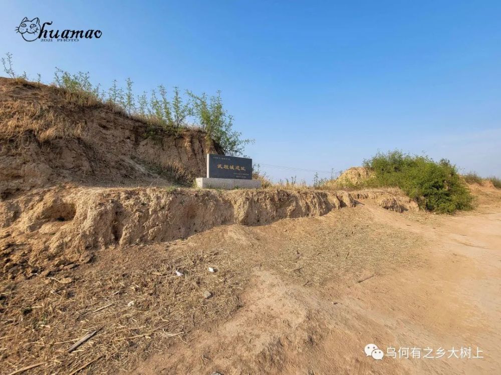 今古城遗址仍然保存较完好,遗址内四面城墙高大巍峨,西城外有汉墓