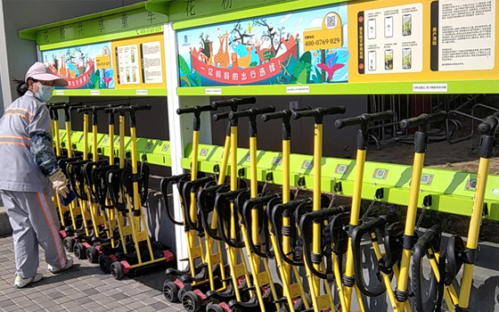 共享童车携手花粉共享童车打开财富大门