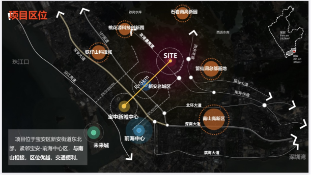 规划设计院提供)高速公路,轨道交通织密了尖岗山的交通网,随着地铁