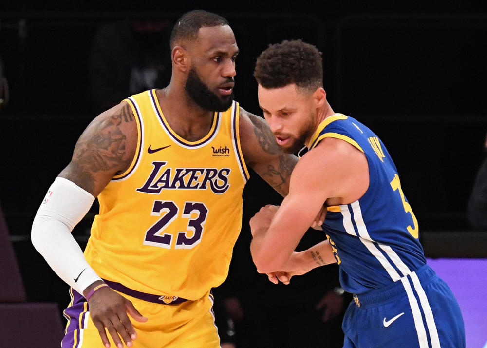 勇士vs湖人附加赛前瞻篮球春晚超巨对决