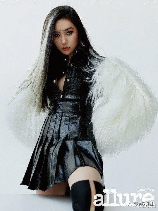 李宣美allure画报公开变身cruella上演迪士尼反派大戏
