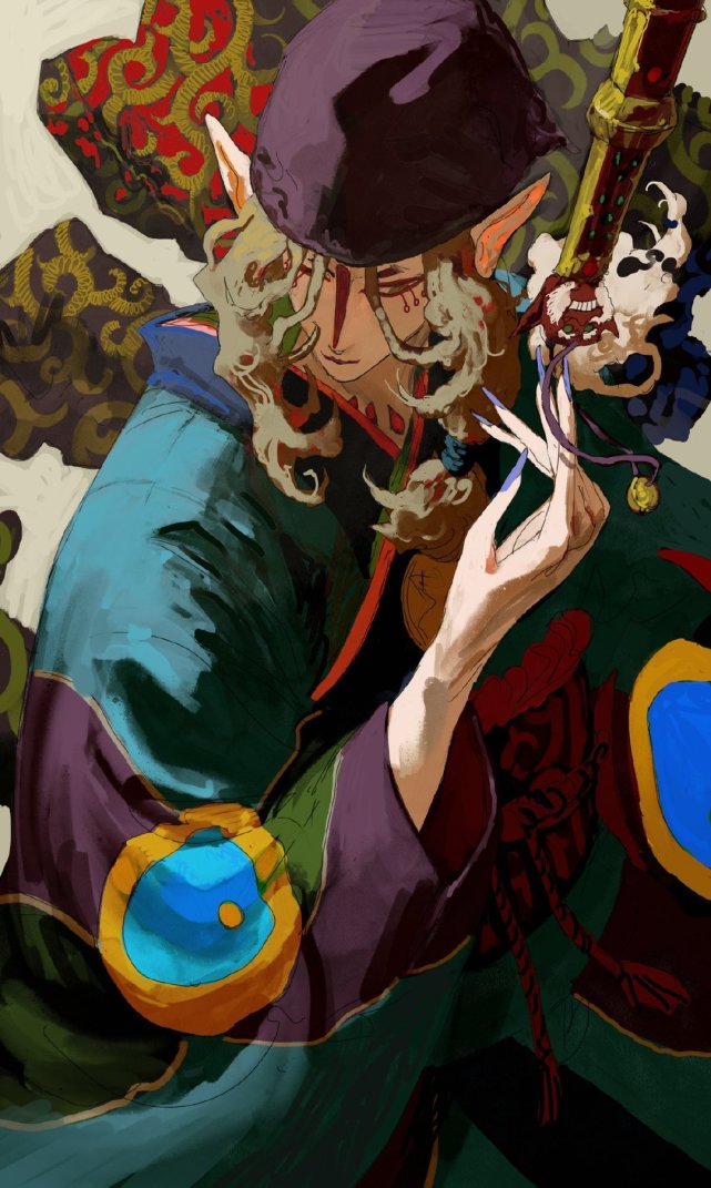 绘画欣赏/贼拉喜欢这个画风的卖药郎