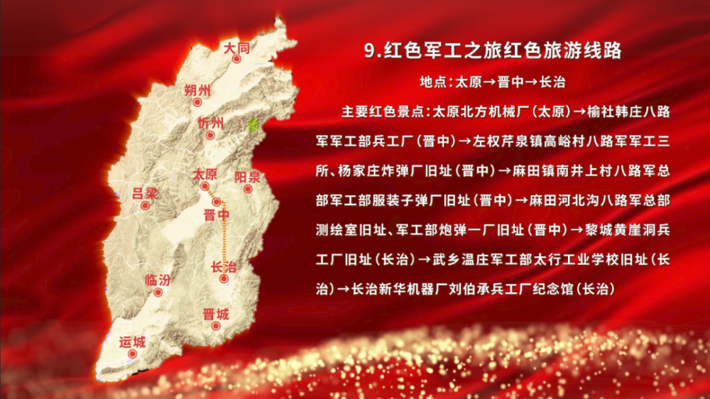 山西省文旅厅发布10条红色旅游经典线路吕梁4条