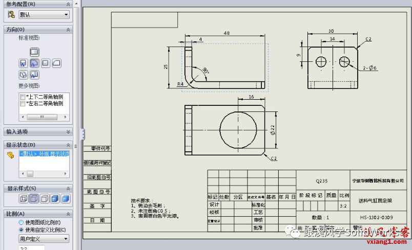 sw技巧為什麼你的solidworks工程圖導出cad後圖紙比例不對原因在於