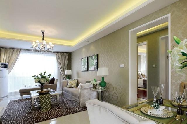 120平简欧风格,既有传统欧式的大气优雅,又具现代风的清新脱俗!