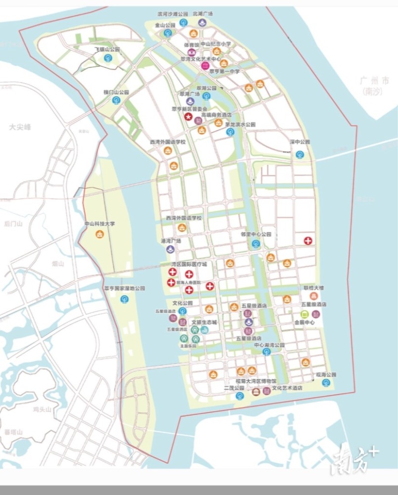 南方观察翠亨新区打开中山未来之门