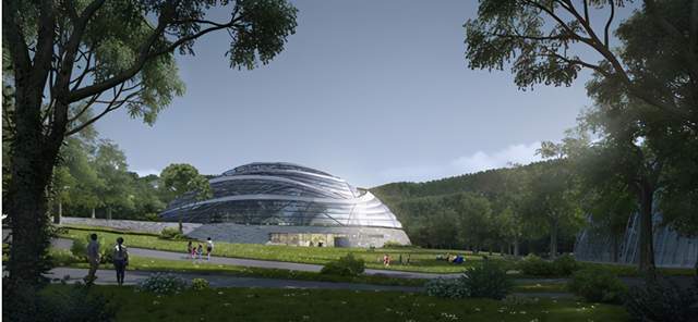 北京市植物园新建展览温室 腾讯新闻