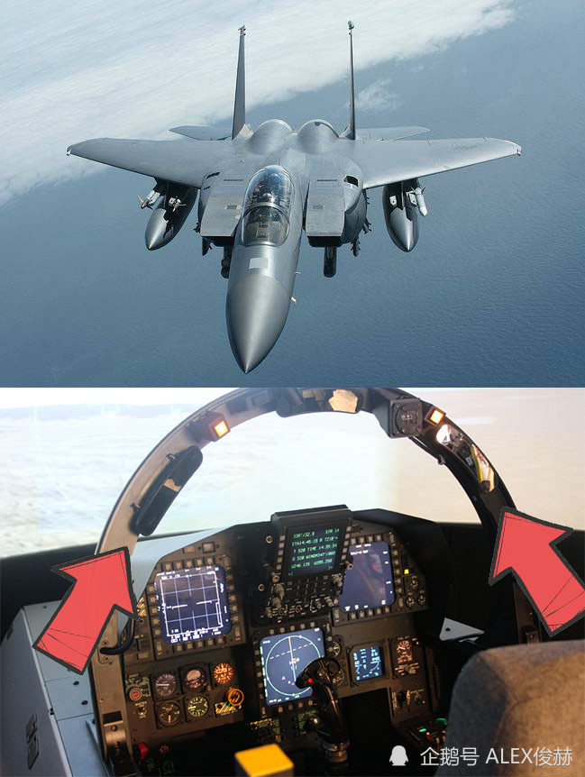 歼-16战斗机座舱为何有后视镜?f-35战斗机也有么_腾讯新闻