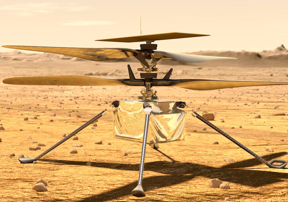 "机智"号直升机在火星首次成功起飞意义深远_腾讯新闻