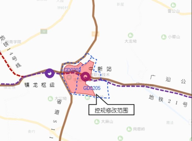 增城中新镇中新村更新规划调整获批,增加超110万平方米建筑面积_腾讯