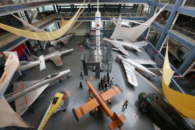 "南京航空航天馆"陈列着几代航空航天人心血之作的这里不仅有本身就是