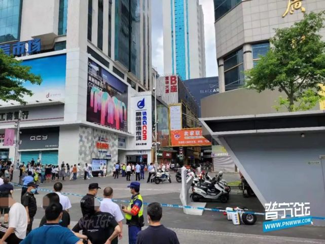 市應急管理局值班室接報:深圳市福田區華強北街道賽格大廈出現搖晃