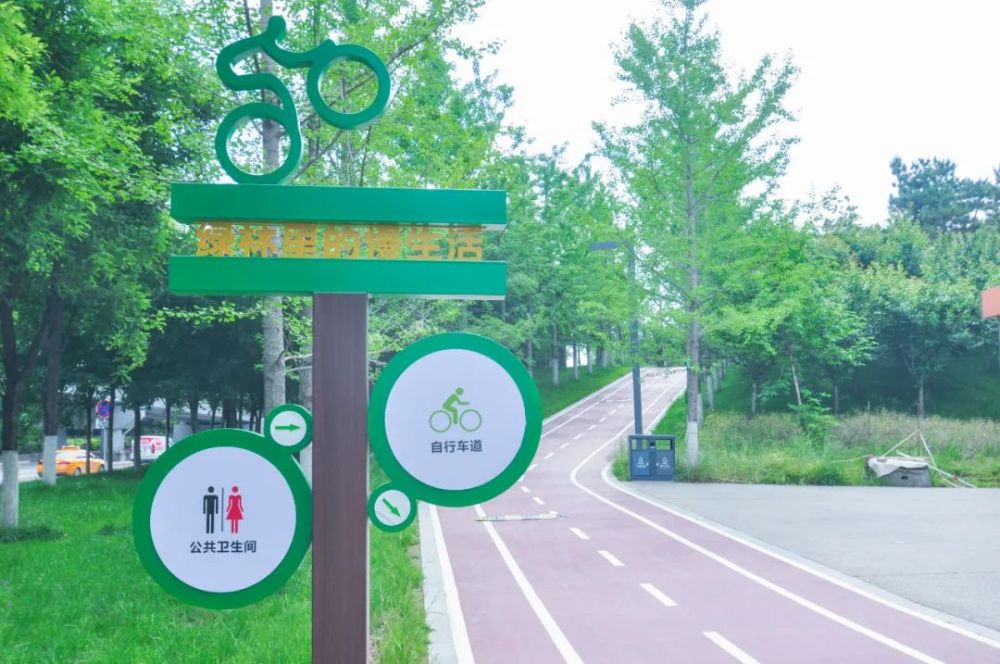 西安首条自行车专用绿色通道来了