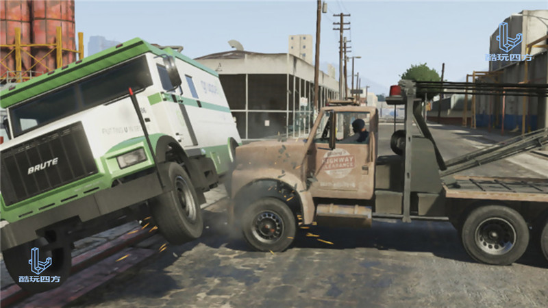 亦或是主角行为举止(gta5主线任务里那个用拖车撞银行运钞车的场景,和