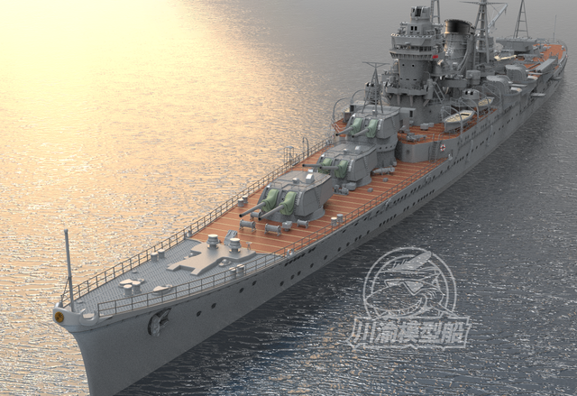川渝模型推出1200比例最上级重巡洋舰