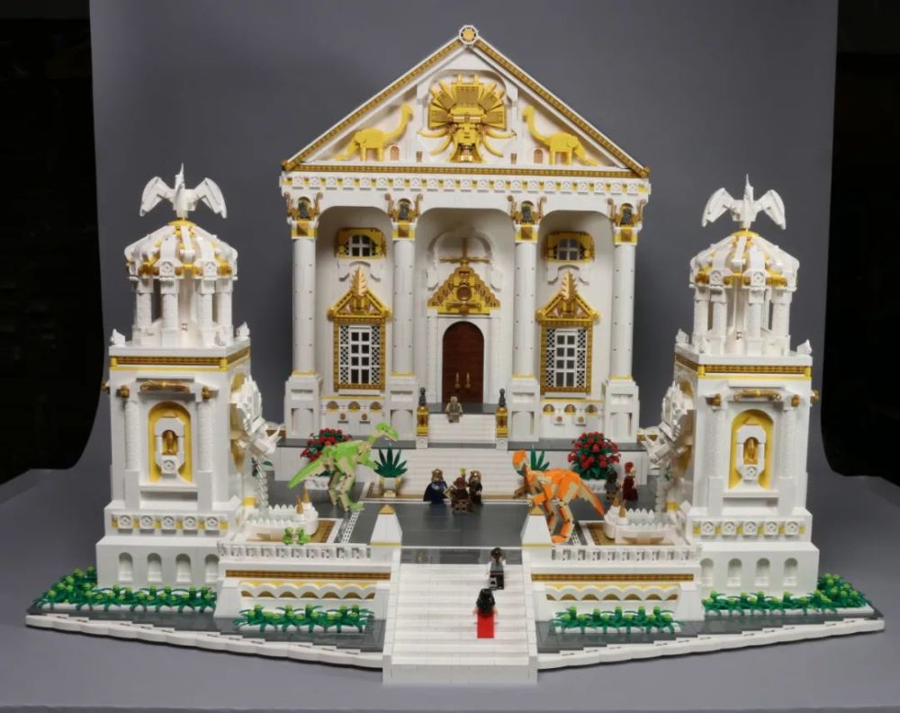 感受乐高古埃及的神秘魅力积木看世界