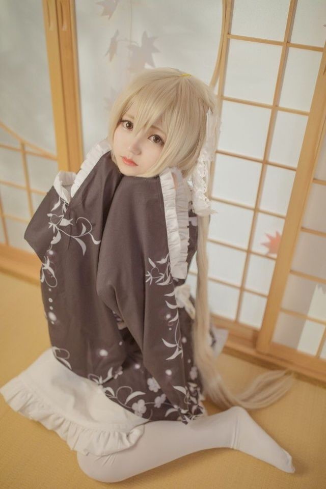 颜值向cos套图和服穹妹