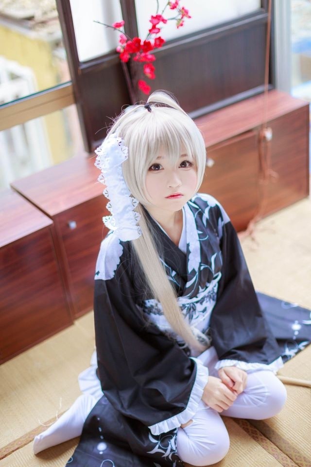 颜值向cos套图和服穹妹