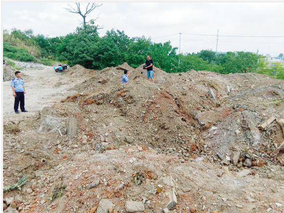 浙江绍兴大量建筑渣土何处"安家"?