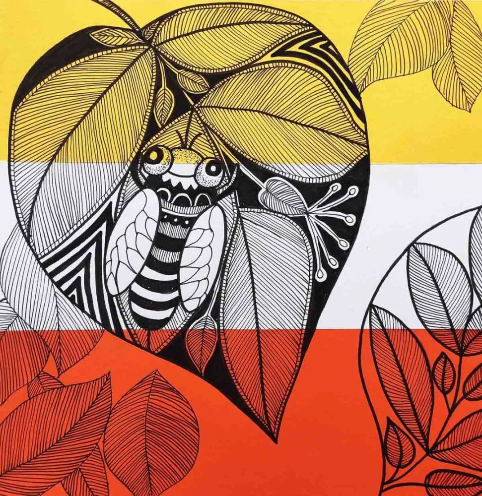 儿童画创意少儿美术线描画教程6例培养孩子的观察力和创造力