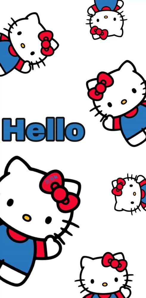 粉嫩hellokitty貓壁紙分享