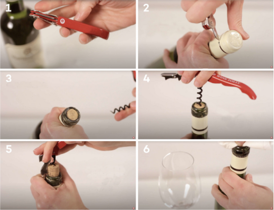 各种葡萄酒怎么开瓶?